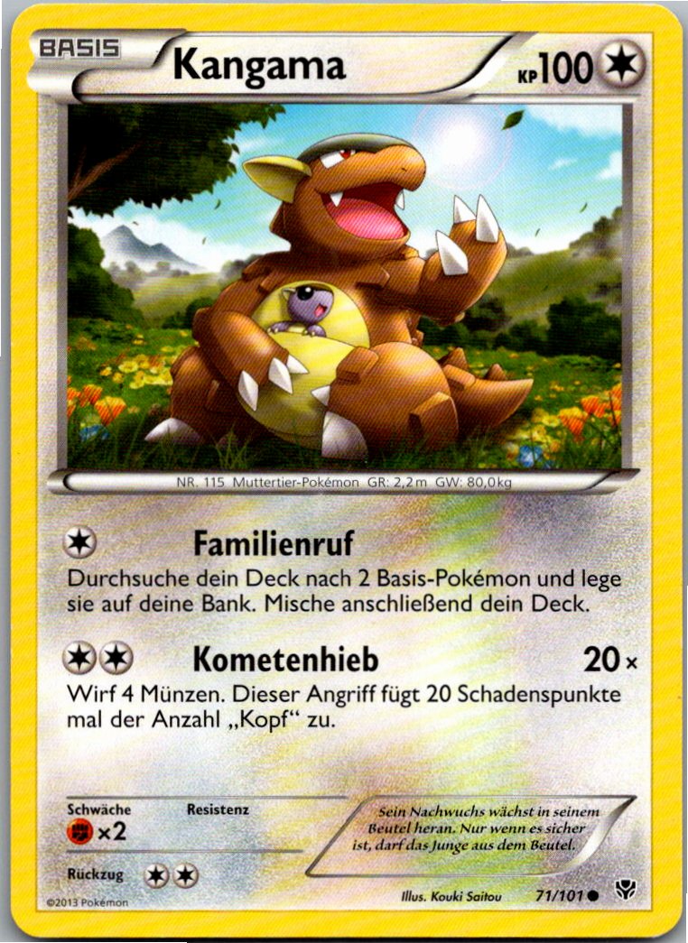 Kangama 71/101 Plasma-Blaster – Vorderseite