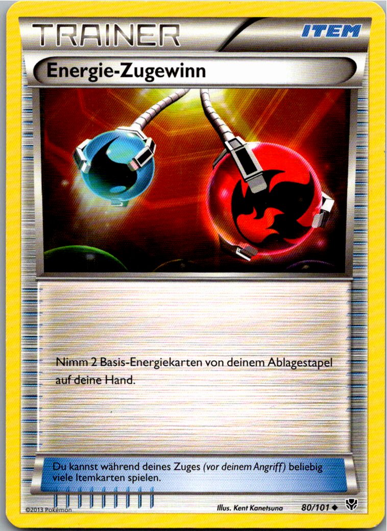 Energie-Zugewinn 80/101 Plasma-Blaster – Vorderseite