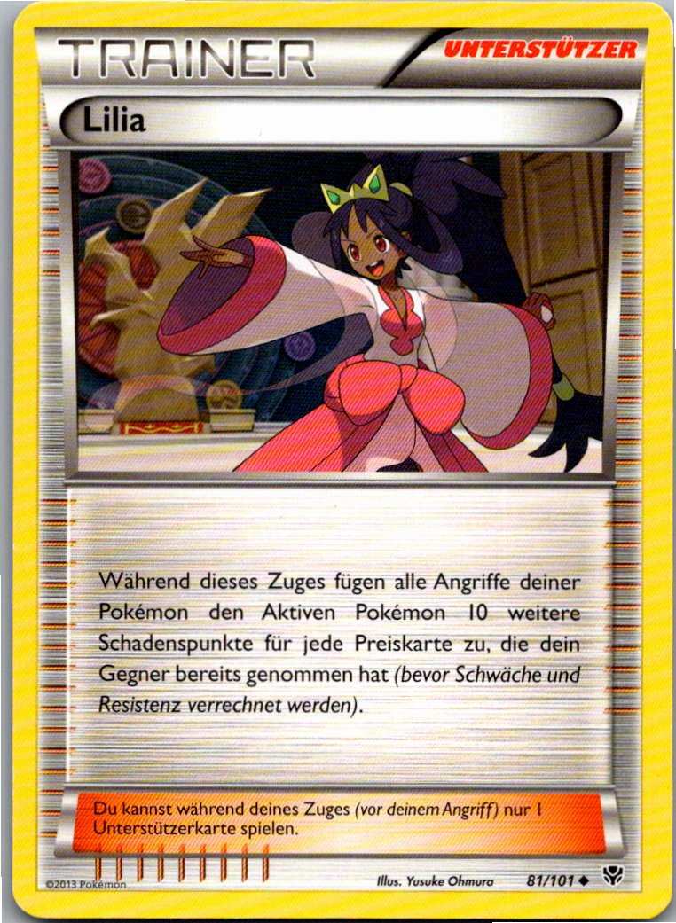 Lilia 81/101 Plasma-Blaster – Vorderseite
