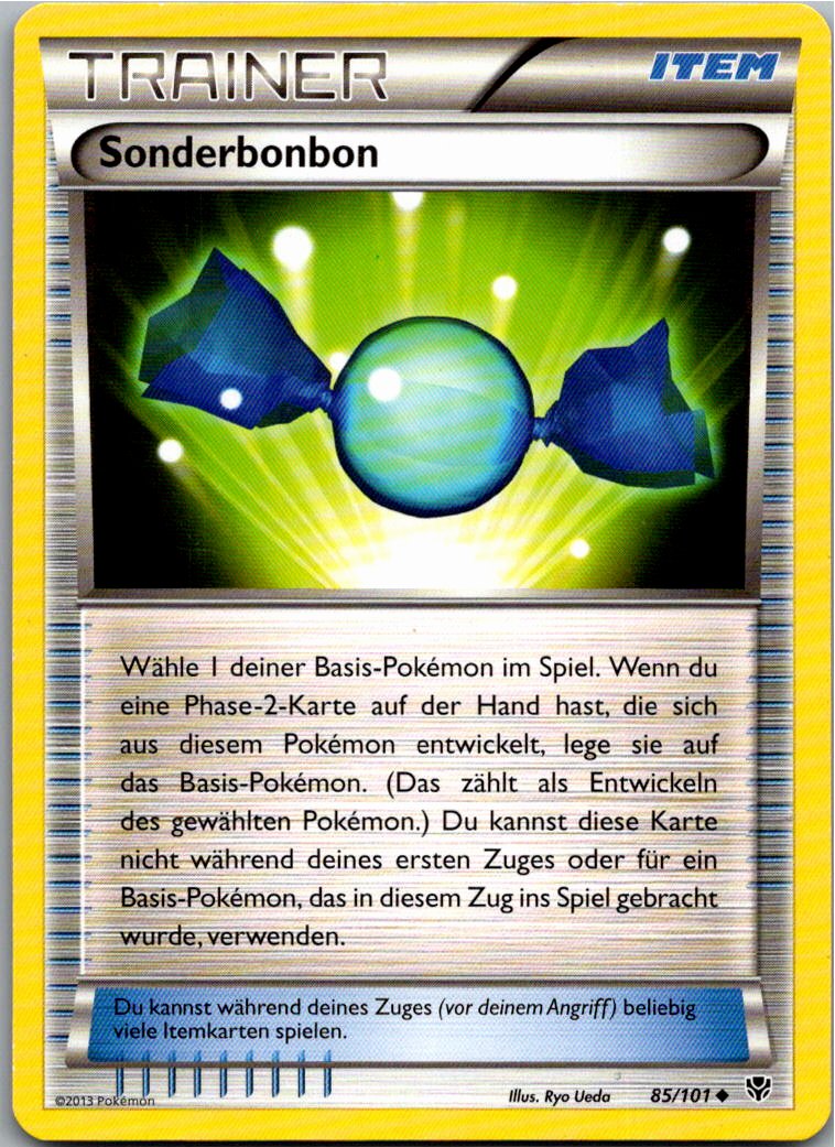 Sonderbonbon 85/101 Plasma-Blaster – Vorderseite