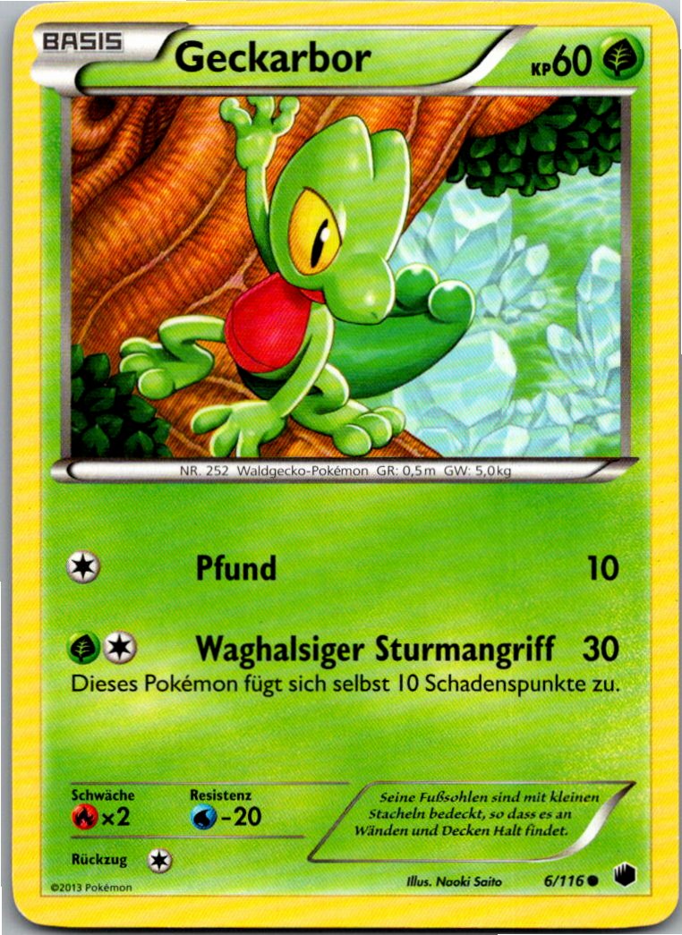Geckarbor 6/116 Plasma-Frost – Vorderseite