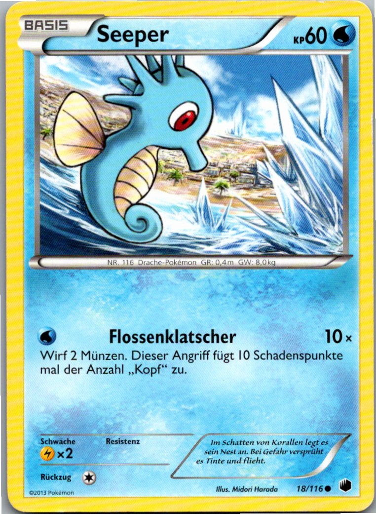 Seeper 18/116 Plasma-Frost – Vorderseite