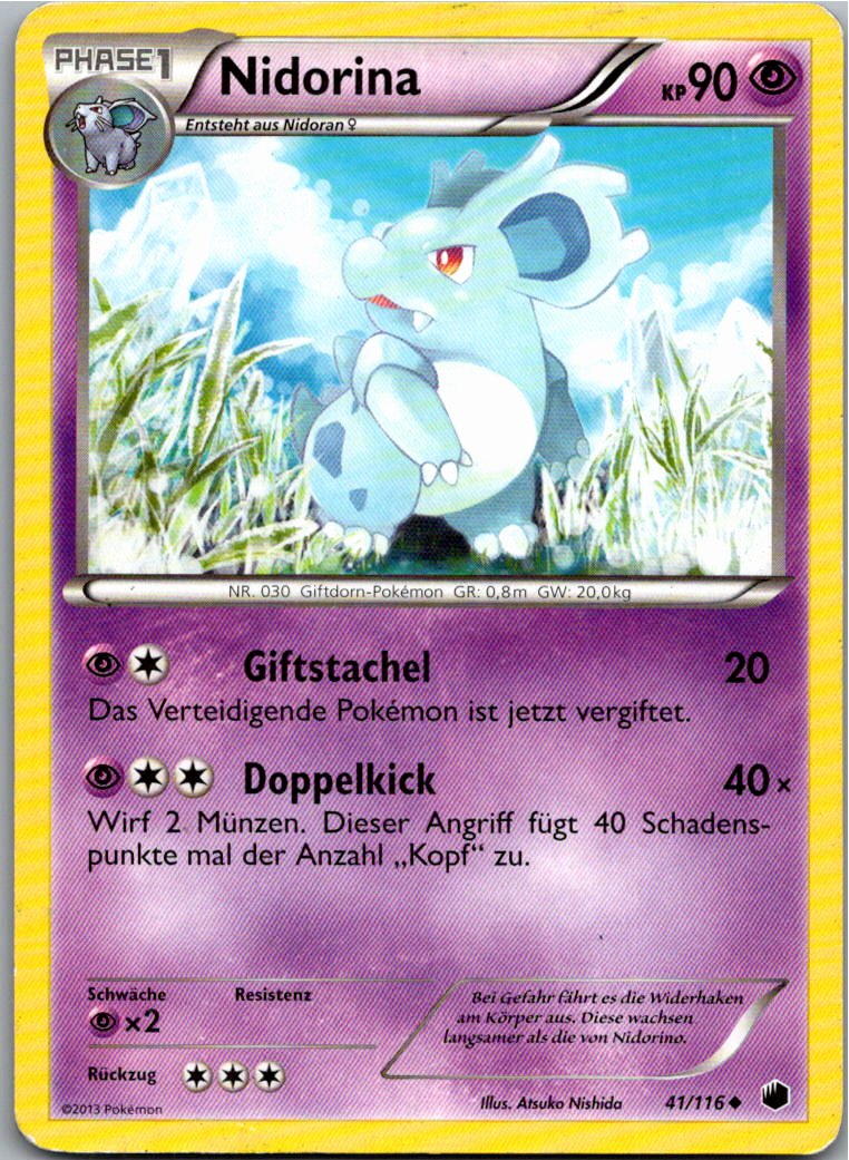 Nidorina 41/116 Plasma-Frost – Vorderseite