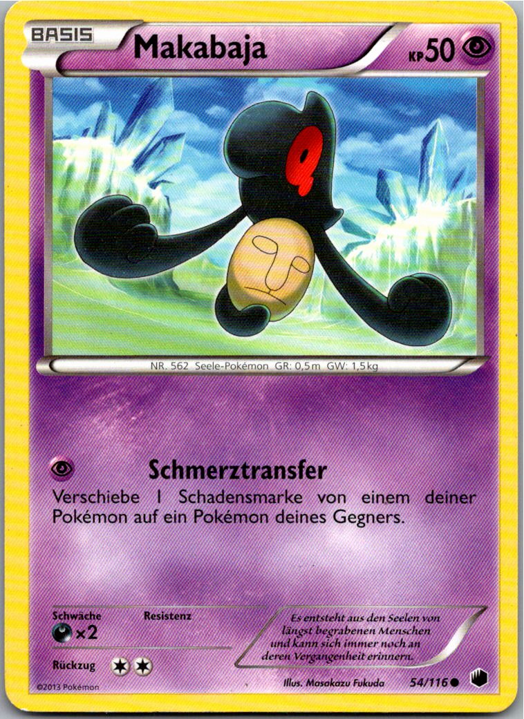 Makabaja 54/116 Plasma-Frost – Vorderseite