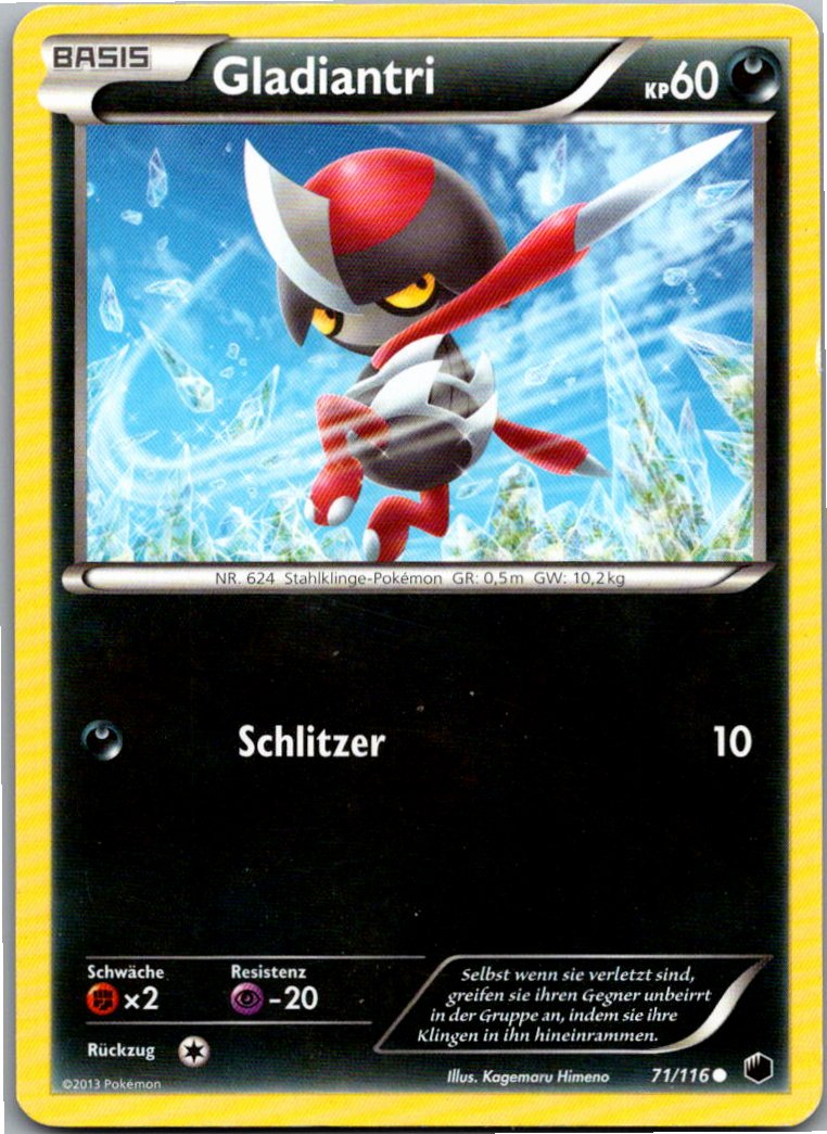 Gladiantri 71/116 Plasma-Frost – Vorderseite