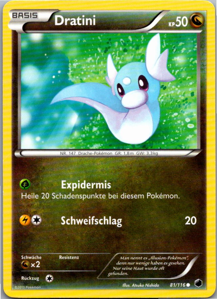 Dratini 81/116 Plasma-Frost – Vorderseite