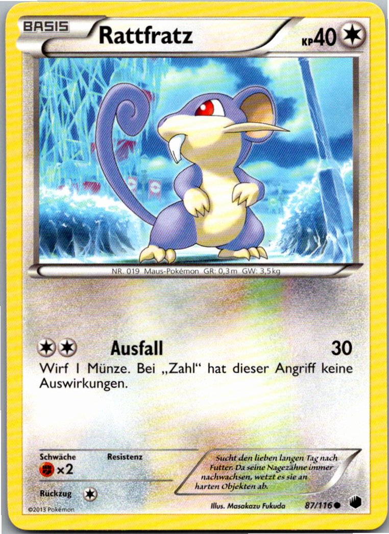 Rattfratz 87/116 Plasma-Frost – Vorderseite