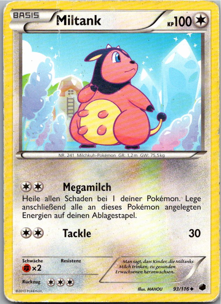 Miltank 93/116 Plasma-Frost – Vorderseite