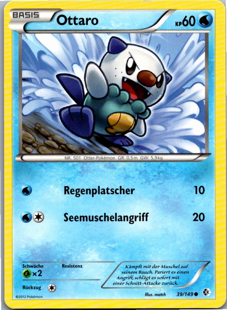 Ottaro 39/149 Überschrittene Schwellen – Vorderseite