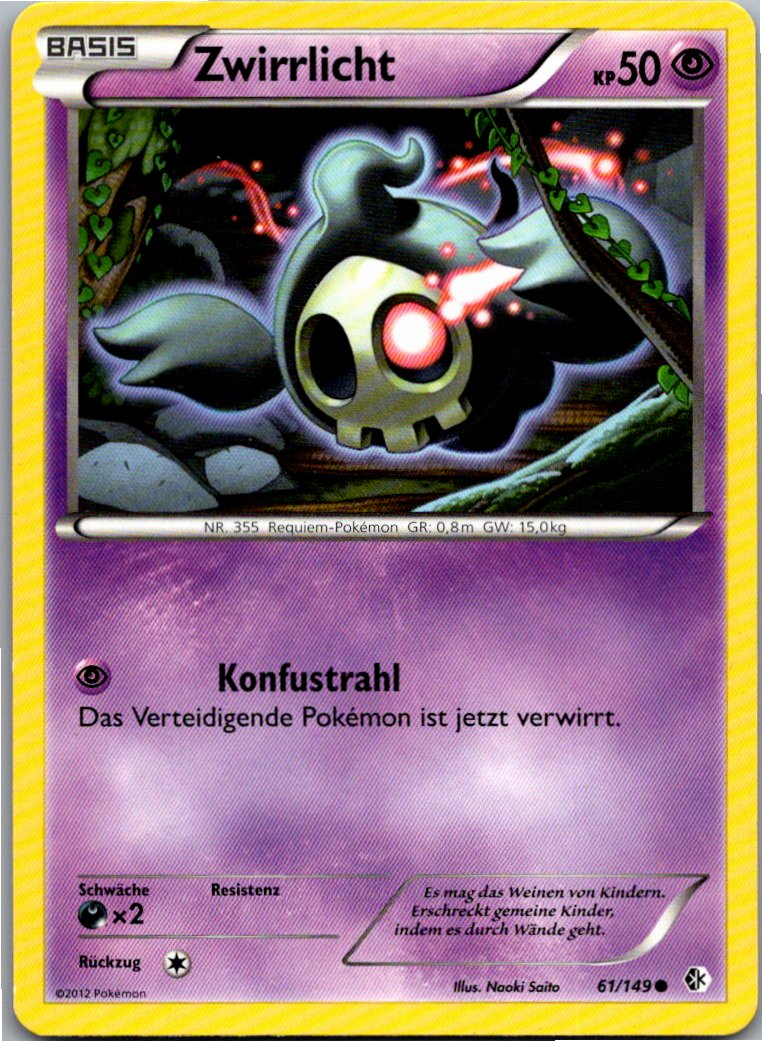 Zwirrlicht 61/149 Überschrittene Schwellen – Vorderseite