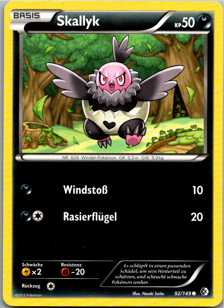 Skallyk 92/149 Überschrittene Schwellen – Vorderseite