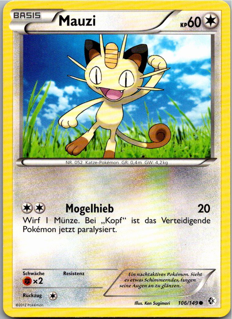Mauzi 106/149 Überschrittene Schwellen – Vorderseite