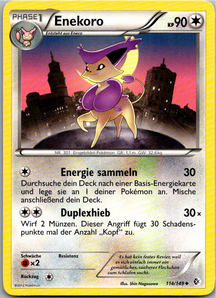 Enekoro 114/149 Überschrittene Schwellen – Vorderseite