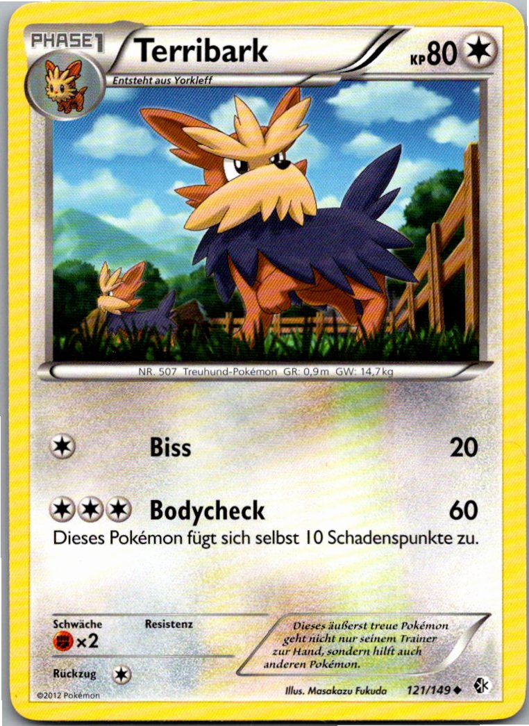 Terribark 121/149 Überschrittene Schwellen – Vorderseite
