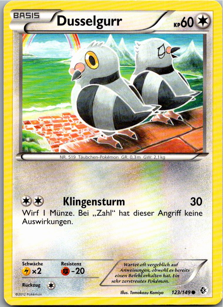 Dusselgurr 123/149 Überschrittene Schwellen – Vorderseite