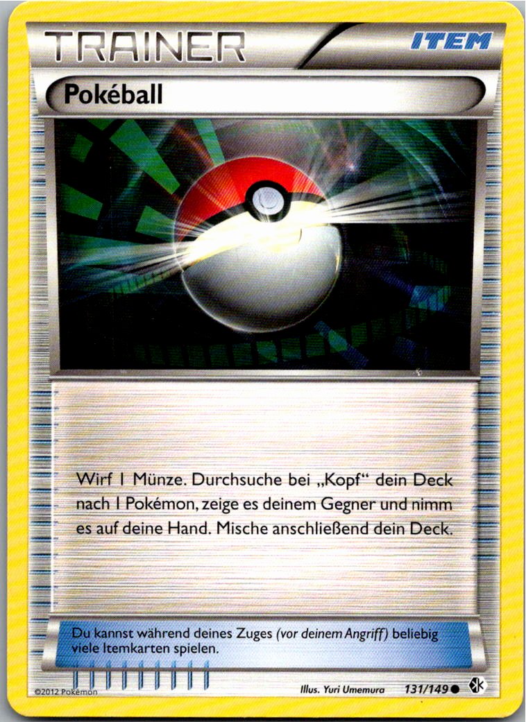 Pokeball 131/149 Überschrittene Schwellen – Vorderseite