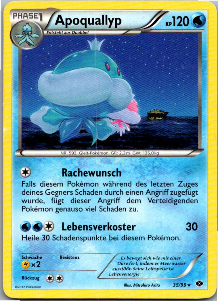 Apoquallyp 35/99 Kommende Schicksale – Vorderseite