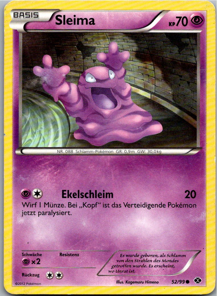 Sleima 52/99 Kommende Schicksale – Vorderseite