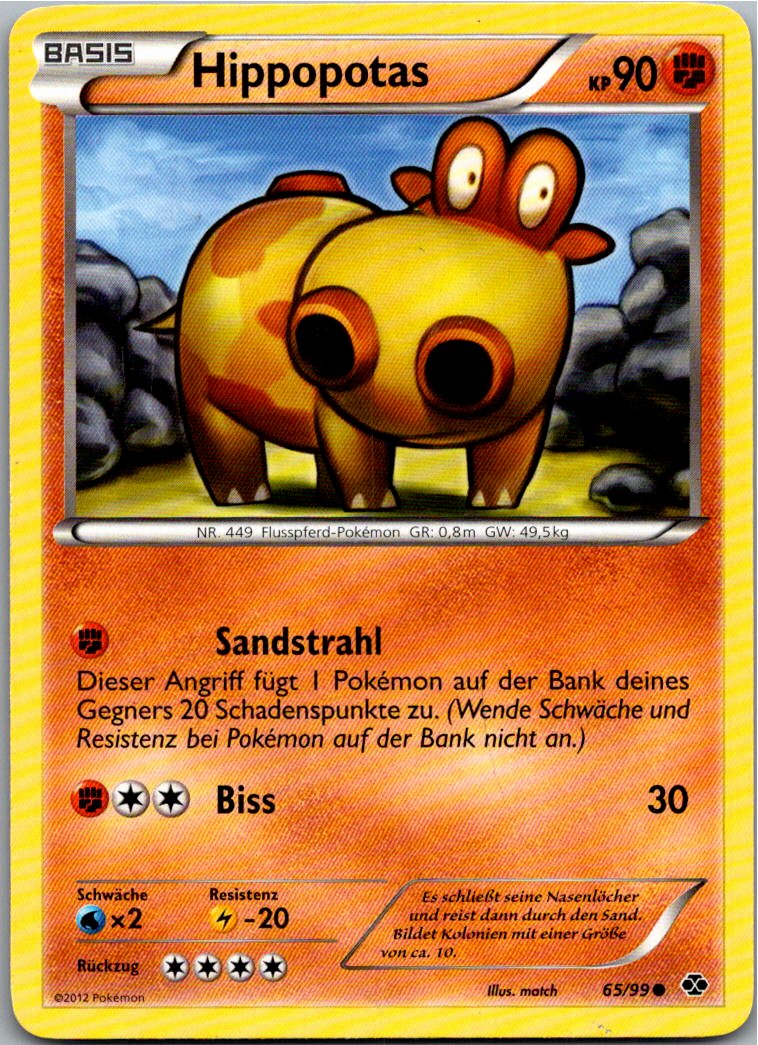 Hippopotas 65/99 Kommende Schicksale – Vorderseite