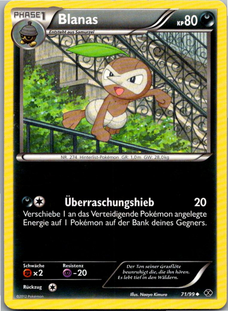 Blanas 71/99 Kommende Schicksale – Vorderseite