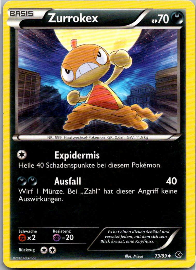 Zurrokex 73/99 Kommende Schicksale – Vorderseite