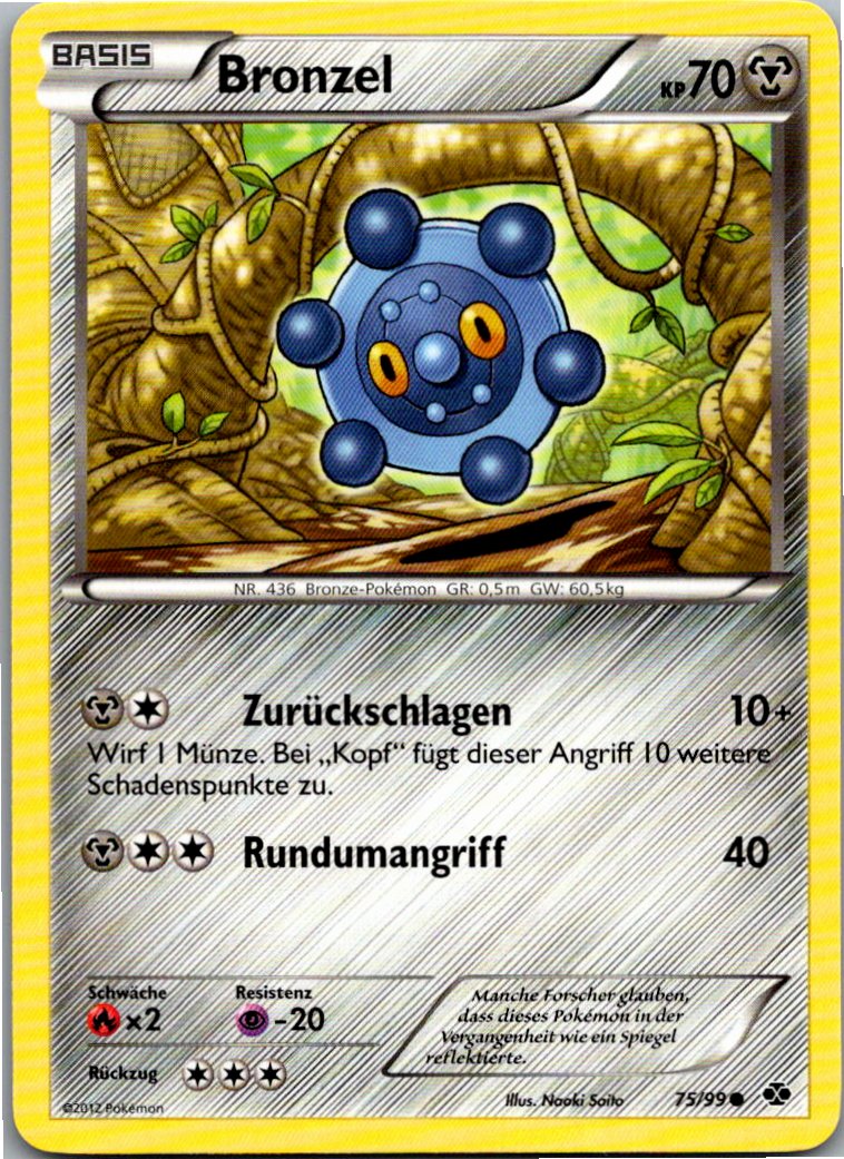 Bronzel 75/99 Kommende Schicksale – Vorderseite
