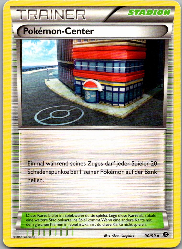 Pokemon-Center 90/99 Kommende Schicksale – Vorderseite