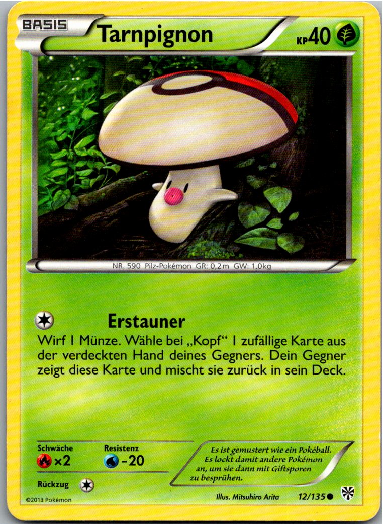 Tarnpignon 12/135 Plasma-Sturm – Vorderseite