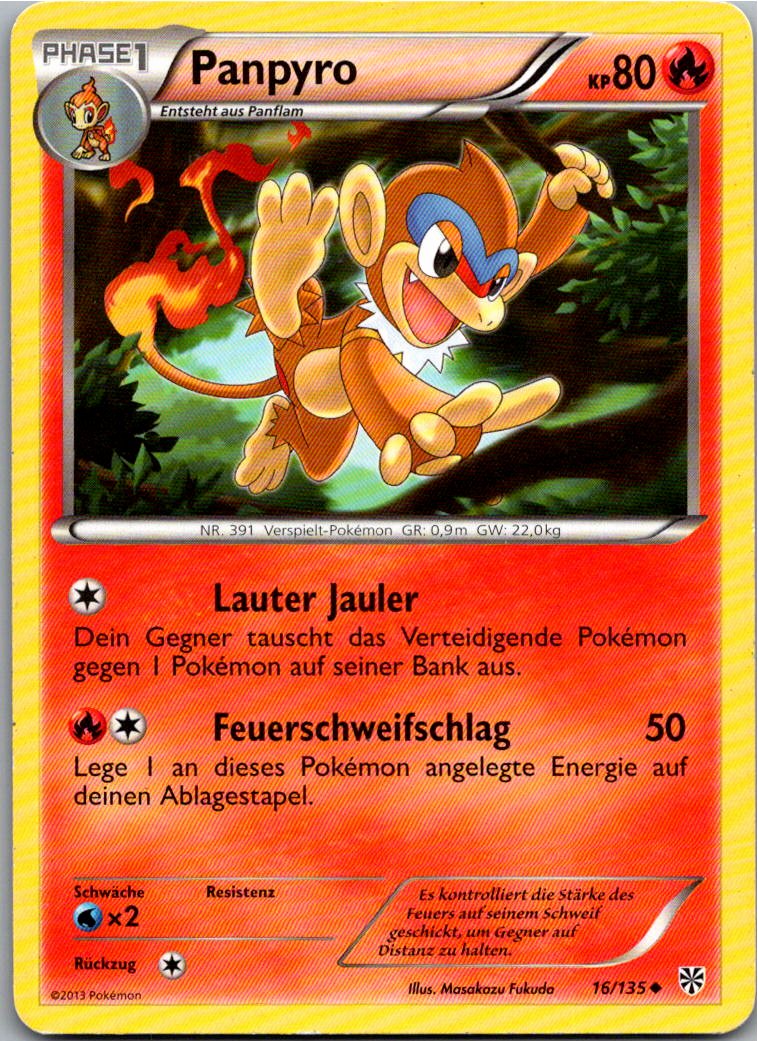 Panpyro 16/135 Plasma-Sturm – Vorderseite