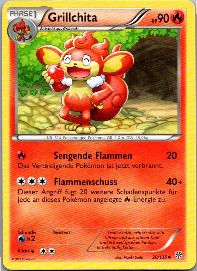 Grillchita 20/135 Plasma-Sturm – Vorderseite