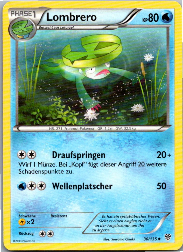 Lombrero 30/135 Plasma-Sturm – Vorderseite