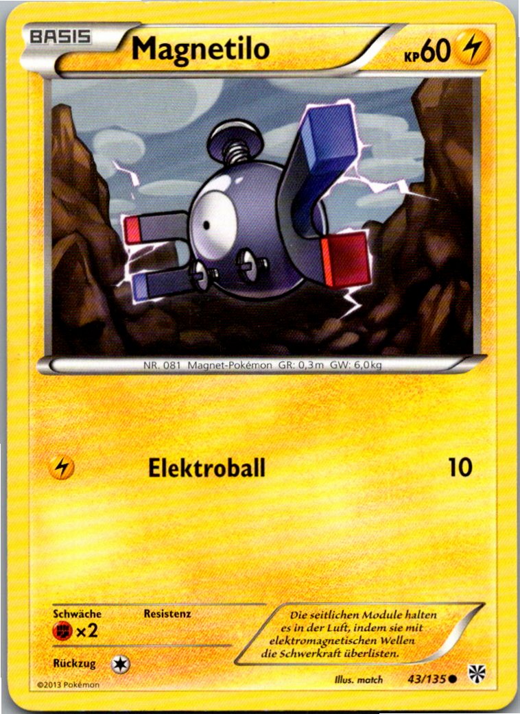 Magnetilo 43/135 Plasma-Sturm – Vorderseite