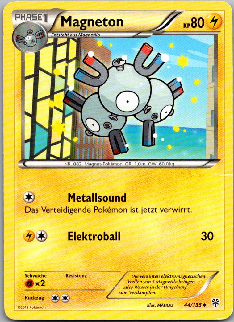 Magneton 44/135 Plasma-Sturm – Vorderseite