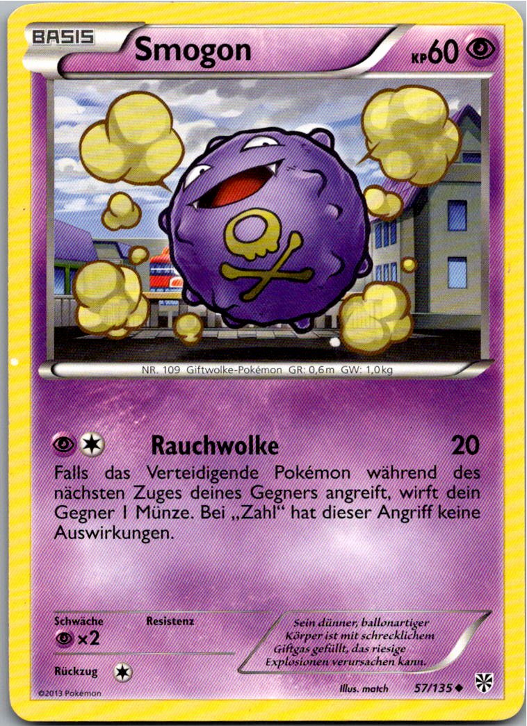 Smogon 57/135 Plasma-Sturm – Vorderseite