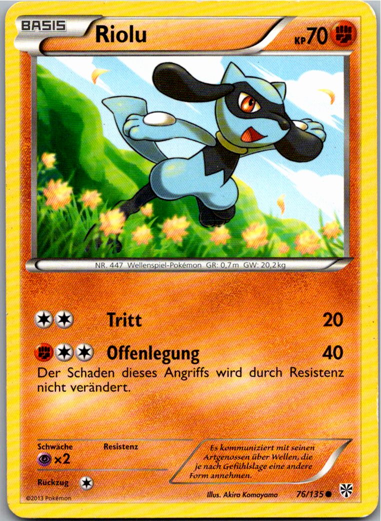 Riolu 76/135 Plasma-Sturm – Vorderseite