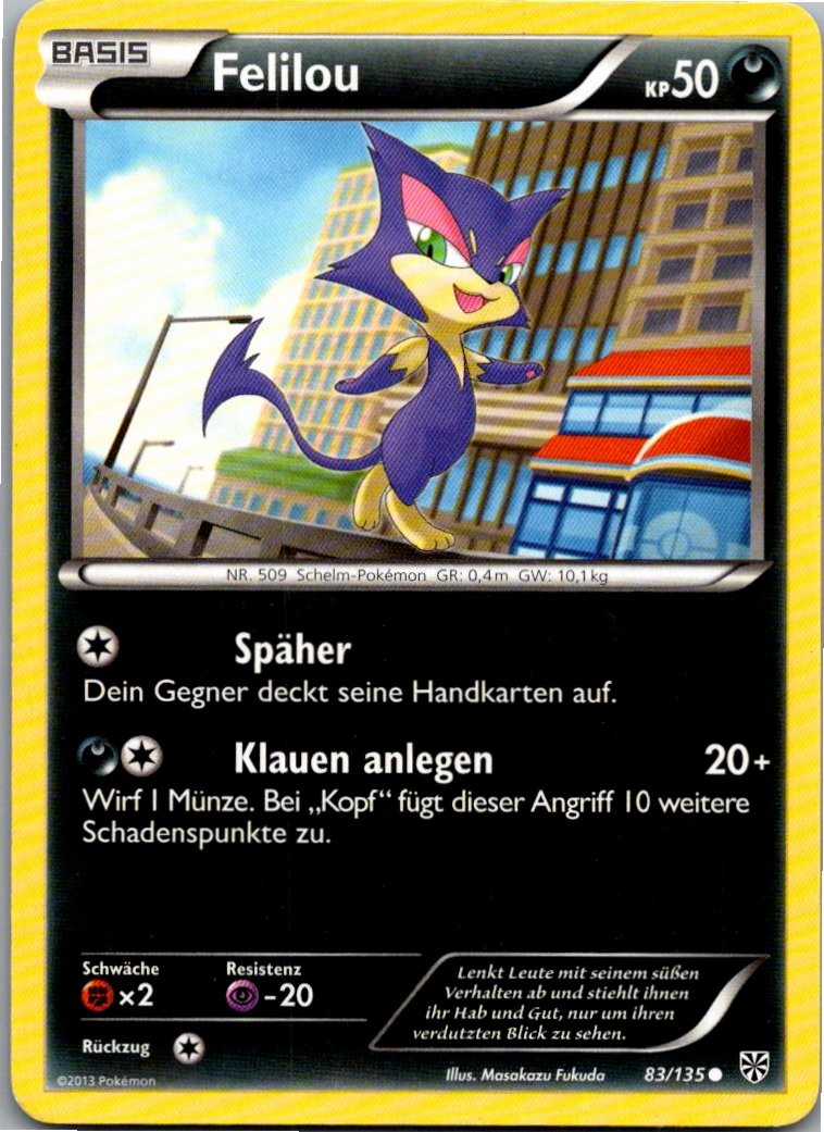 Felilou 83/135 Plasma-Sturm – Vorderseite