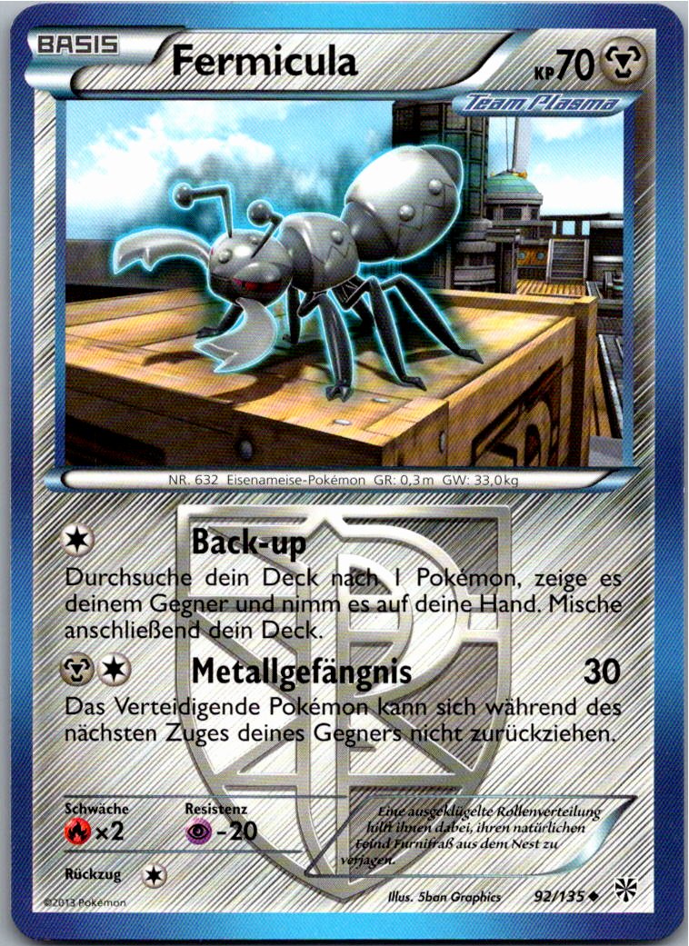 Fermicula 92/135 Plasma-Sturm – Vorderseite