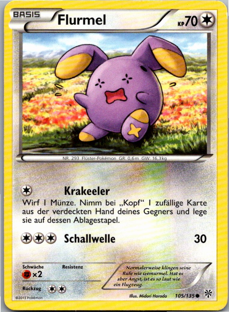 Flurmel 105/135 Plasma-Sturm – Vorderseite
