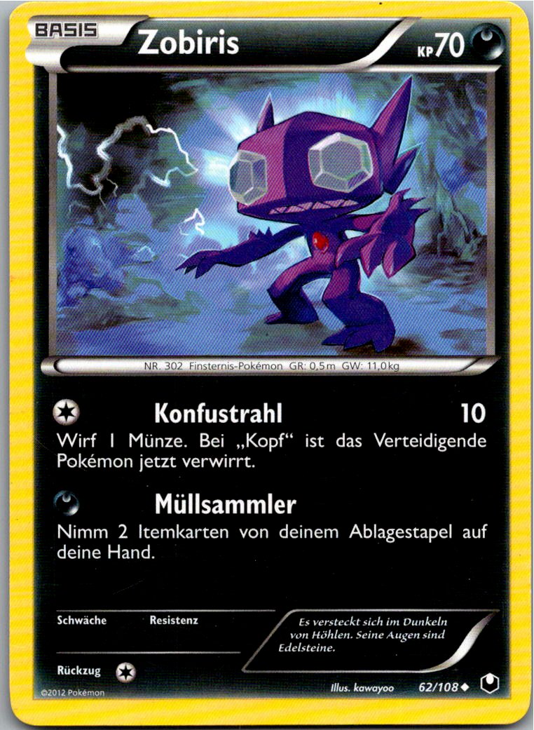 Zobiris 62/108 Erforscher der Finsternis – Vorderseite