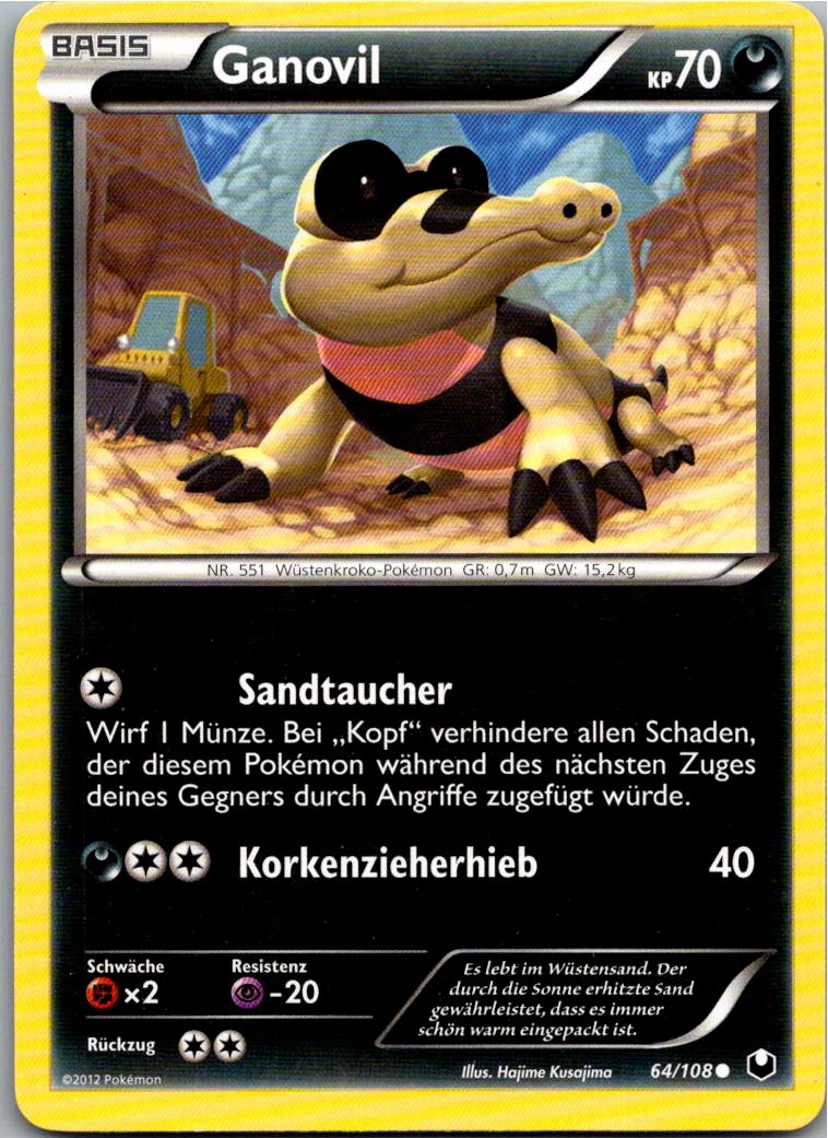 Ganovil 64/108 Erforscher der Finsternis – Vorderseite