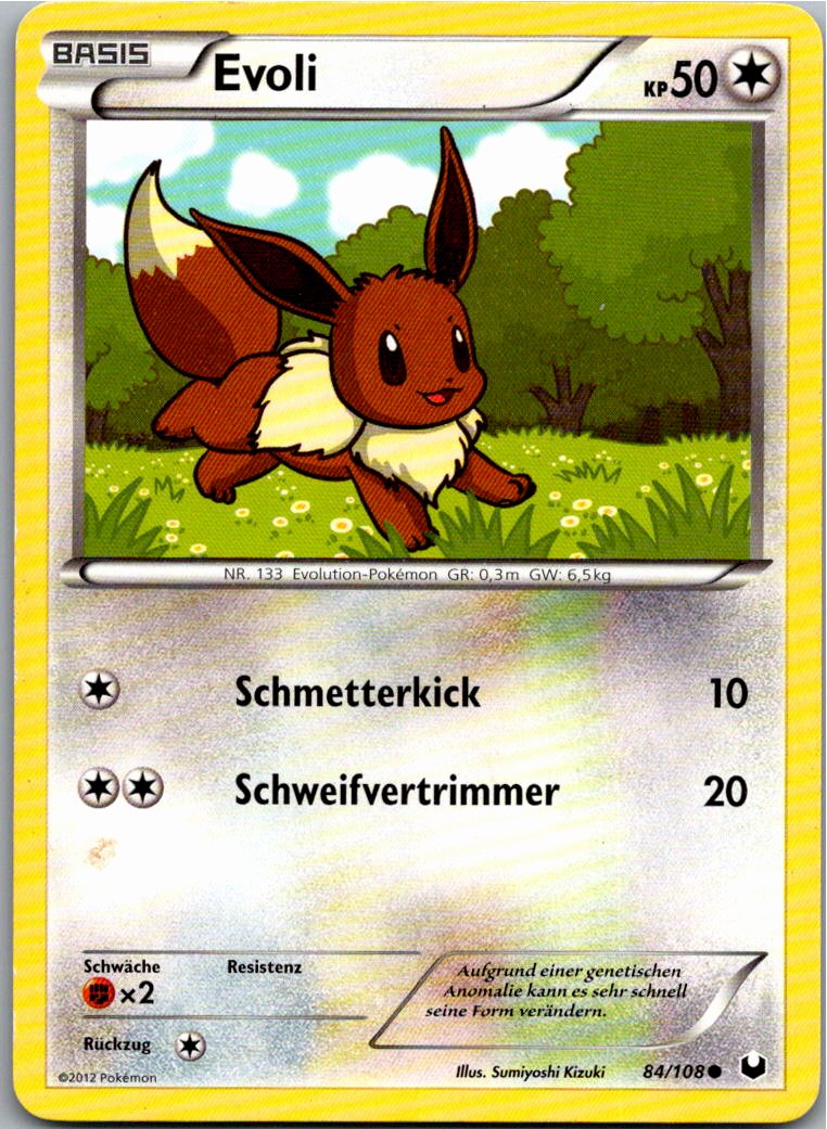 Evoli 84/108 Erforscher der Finsternis – Vorderseite