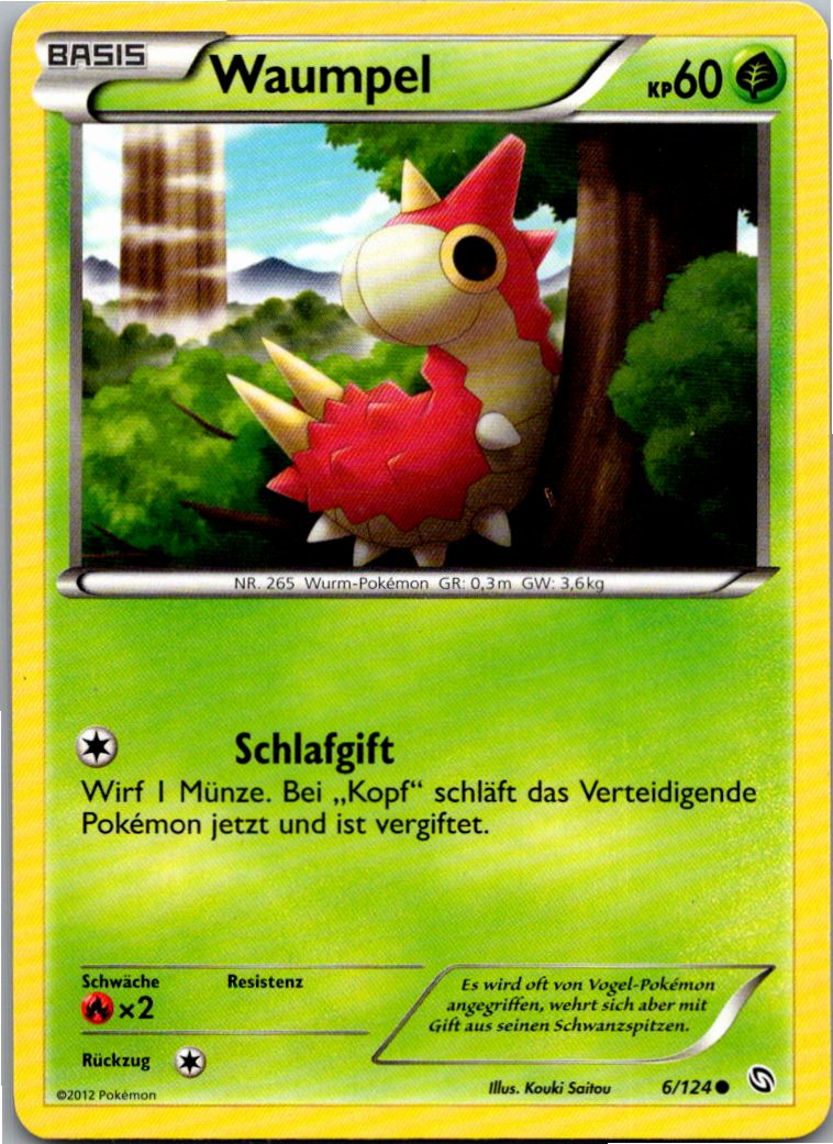 Waumpel 6/124 Hoheit der Drachen – Vorderseite