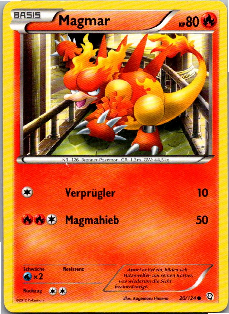 Magmar 20/124 Hoheit der Drachen – Vorderseite