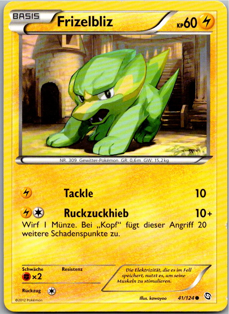 Frizelbliz 41/124 Hoheit der Drachen – Vorderseite