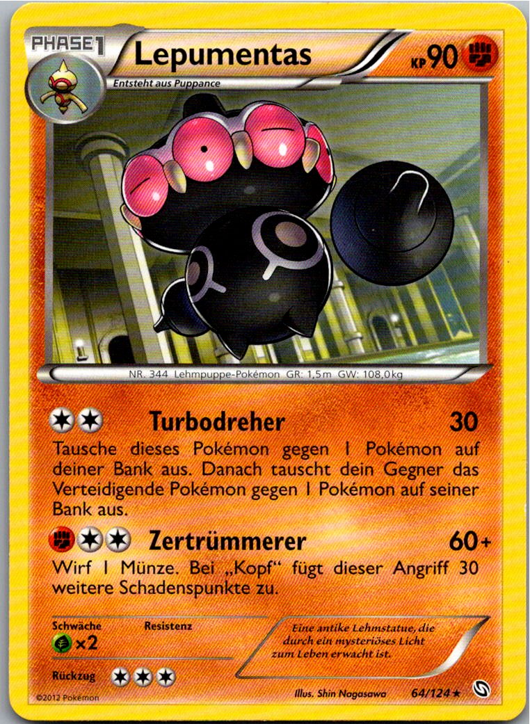 Lepumentas 64/124 Hoheit der Drachen – Vorderseite