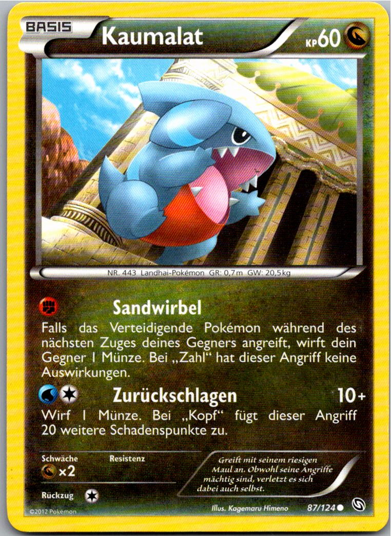 Kaumalat 87/124 Hoheit der Drachen – Vorderseite