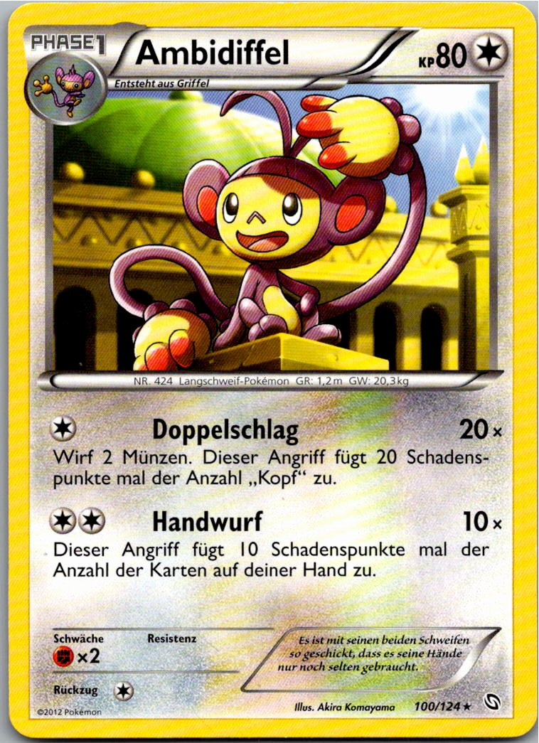 Ambidiffel 100/124 Hoheit der Drachen – Vorderseite