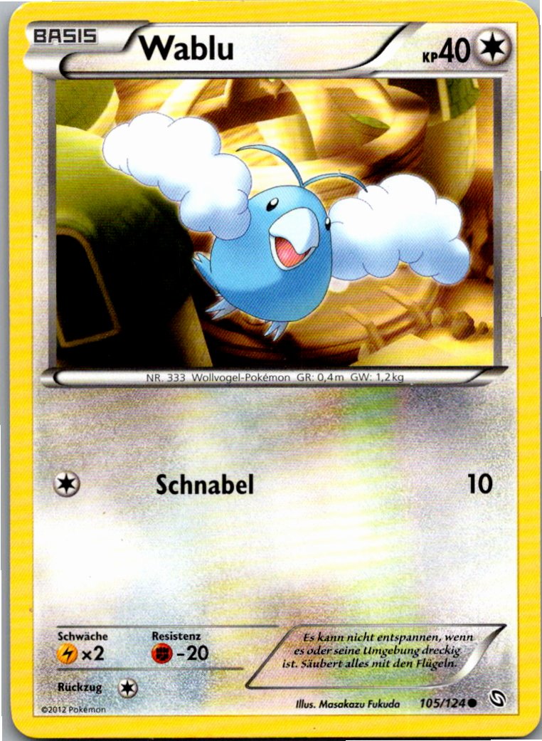 Wablu 105/124 Hoheit der Drachen – Vorderseite