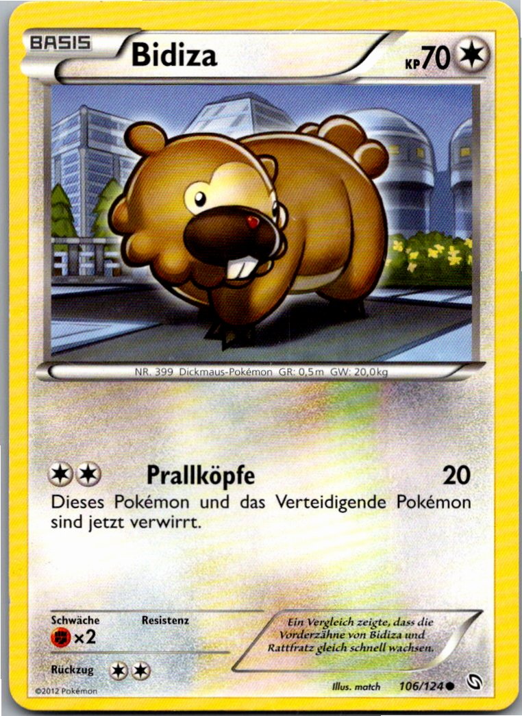 Bidiza 106/124 Hoheit der Drachen – Vorderseite
