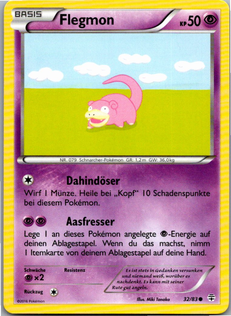 Flegmon 32/83 Generationen – Vorderseite